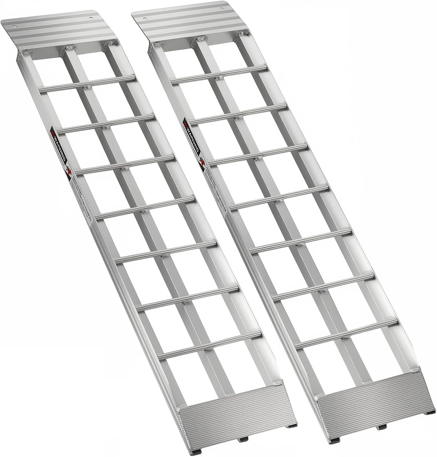 Aluminum Shed Ramps 36x 8 inch Dual Mower Ramps 1500 Lbs Capacity for Garage Shed Storage, Bike Motorcycle Lawn Mower Snow Blower Loading Ramps‼️light dirt and good condition‼️